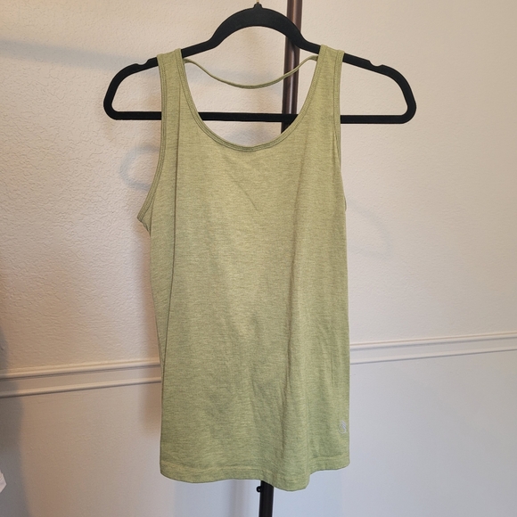 Icyzone Green Twist Backless Athletic Work Out Tank Top Womens Medium - Picture 8 of 10